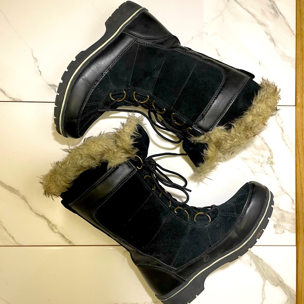 Faux Fur Winter Boots | Furry Warm Boots